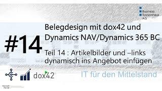 Dynamics NAV/Dynamics 365 BC Design Hack - Artikelbilder im Angebot einfügen