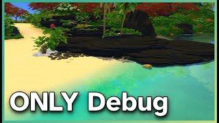 Using only Island Living Debug to build something in Sulani | The Sims 4