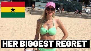 HER BIGGEST REGRET MOVING TO GHANA