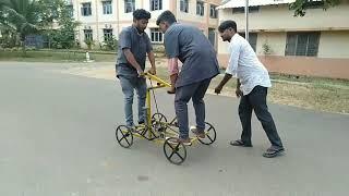 Manual Track Inspection Vehicle | Mechanical Project | Purushotam Academy