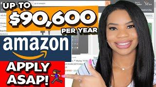 *URGENT!!* $90,600 PER YEAR AMAZON ONLINE JOBS! NOW HIRING US-WIDE! WORK FROM HOME JOBS 2022