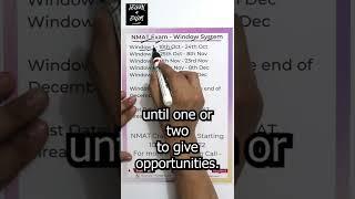 NMAT Exam Window System #mba #education #learn4exam #mbastudent #nmat #nmat2022 #nmims
