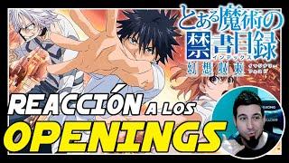 TOARU MAJUTSU NO INDEX IMAGINARY FEST!! REACCION al OPENING!! Me FRUTO encantan!