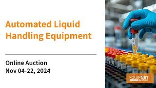 Sealed Bid Auction: Automated Liquid Handling Equipment – Top Brands Available!