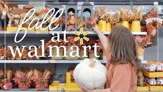 WALMART fall decor shopping + how I’m using it in my home 2024!