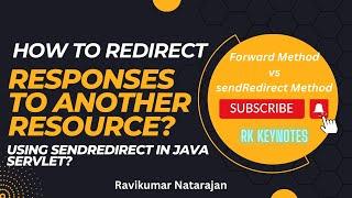 #09 sendRedirect Method in Servlets | forward() vs sendRedirect() Method | How to redirect response?