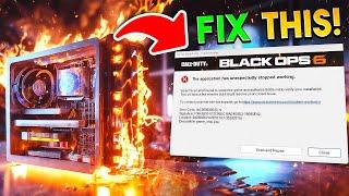 How to fix Scan and Repair in COD Black Ops 6 *FIX DEV ERRORS AND CRASHING* (PC)