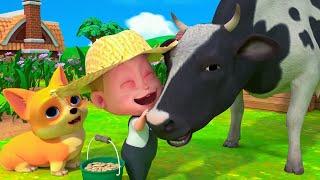Moo Moo Cow Nursery Rhymes | Baa Baa Black Sheep Song | +More Kids Songs & Nursery Rhymes