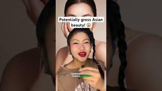 Potentially gross Asian Beauty ingredients?! #japan #fypシ #shorts #shortsfeed #asianbeauty #skincare