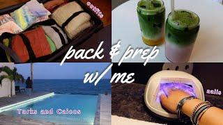 Pack & Prep with me for Turks and Caicos… #travelvlog #packing #turksandcaicosislands