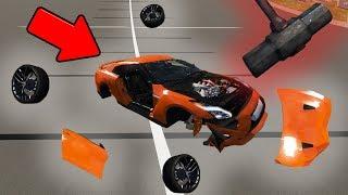 АВАРИИ МАШИН ЗАДОМ НАПЕРЁД! УГАДАЙ МАШИНУ! Гоша и игра Beamng drive (Бименджи драйв).