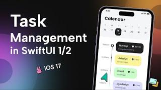 Let's Build Task Management App using SwiftUI | iOS 17 | 1/2