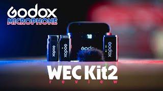 Godox WEC Kit2 Review Wireless Clip On Microphone With Charging Case