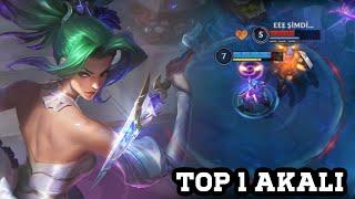 Wild Rift Akali -top 1 Akali gameplay Rank challenger