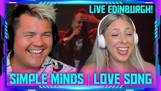 Americans Reaction to Simple Minds - Love Song - Live 2015 | THE WOLF HUNTERZ Jon and Dolly