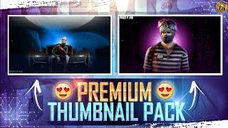 TOP 5 PREMIUM THUMBNAIL PACKS BY LRG GAMING [FREE FIRE]