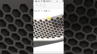 Textured Curved Surface in Solidworks. Watch the full tutorial on my YouTube channel. #solidworks