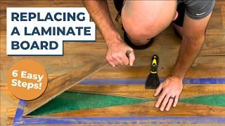 How To Do A Laminate Board Replacement On A Floor | Step by Step |