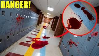 IF YOU SEE BLOOD AT YOUR SCHOOL, RUN AWAY AND CALL FOR HELP! (you've been WARNED)