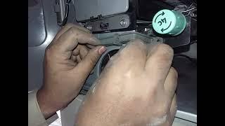 how to open clutch unit and its oiling xerox / open clutch unit xerox machine