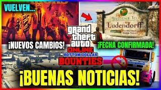 BUENAS NOTICIAS GTA5 Online! ZOMBIES FECHA! NUEVOS CAMBIOS! ROCKSTAR ELIMINÓ ESTO, BANEOS y MÁS!