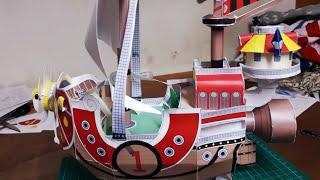 ONE PIECE THOUSAND SUNNY PAPER CRAFT