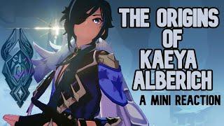 The Origins of Kaeya Alberich - A Mini-Reaction (Spoilers for Genshin Impact 2.8 "Hidden Strife")