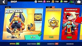 NEW RUFFS FINX NEW BRAWLER 1900 CREDITS BRAWL STARS NEW UPDATE