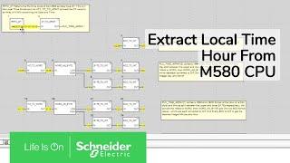 M580 Time Clock Synchronization with PC | Schneider Electric Support