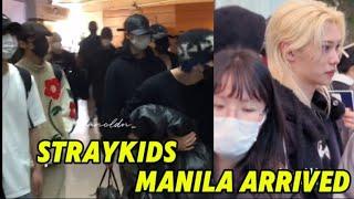 22 NOV 2024 STRAY KIDS arrival in Manila for their world tour in Bulacan on Nov. 23, 2024