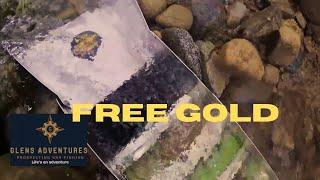 Free gold-Louis Creek fossicking area