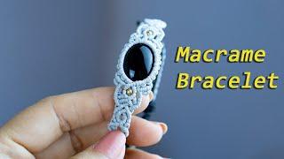 Macrame tutorial | Macrame bracelet tutorial