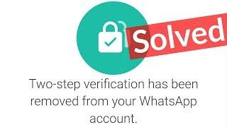 How To Solve Two Step Verification In Whatsapp Forgot Password(Pin) Without Email