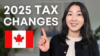 ACCOUNTANT EXPLAINS 2025 Tax Changes | TFSA, RRSP, FHSA, CPP, Tax Brackets, New Capital Gains Tax