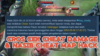 Dugaan Cheat Damage & Nasib Pelaku Cheat Map Hack, Katanya Masih Bisa Push Rank  Yuk Kita CEK Lagi