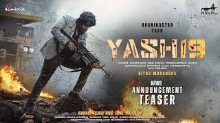 #YASH19 - Teaser Trailer | Rocking Star Yash | Pooja Hegde | Githu Mohandas, Hombale Films Fan Made