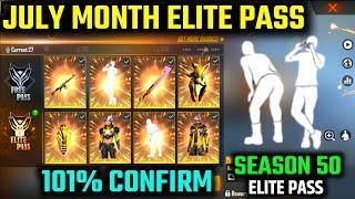 NEW ELITE PASS IN FREE FIRE | JULY ELITE PASS