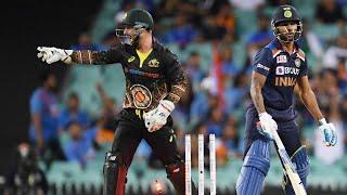 'I'm not Dhoni!' Wade jokes after narrow stumping miss | Dettol T20I Series 2020