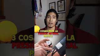 Prevención de la presión alta. Parte 2 #medicina #cardiologia