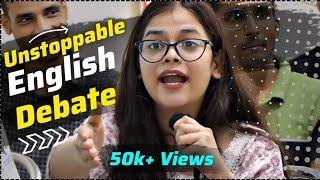 English Speaking Debate on Chinese products | Best Spoken English class in India Lucknow | WellTalk