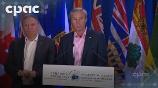 Premiers meeting: Nova Scotia and Quebec premiers speak with reporters – July 16, 2024