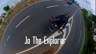 Drone shot without a drone | Tips for Solo Rider | Insta360 OneR | Jo The Explorer| Yezdi Adventure|