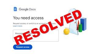 HOW TO SHARE GOOGLE DRIVE FILES | RESOLVED: REQUEST ACCESS (tagalog)