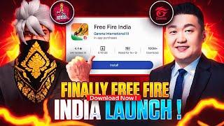 FINALLY FREE FIRE INDIA IS BACK  FREE FIRE INDIA IS HERE  FREE FIRE PLAYER MUST WATCH