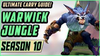 Rank Up With Warwick Jungle Season 10 | Ultimate Carry Guide | League of Legends