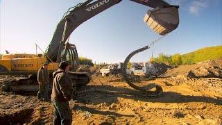 Re-tracking an Excavator on the Fly | Gold Rush