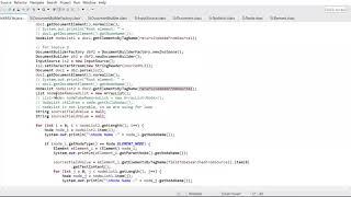 JAVA Sessions: Filter XML data based on Given Fields Using DOM Parser | Java | DOM Parser