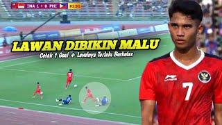 MARSELINO FERDINAN TERLALU BERKELAS DI SEA GAMES, Full Skill & Goal Marselino  vs Filipina  2023