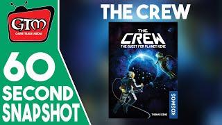 The Crew: Quest for Planet Nine | Game Trade Minute (A 60 Second #Tabletopgaming Snapshot)