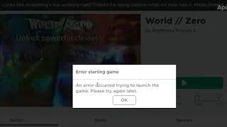 "An error occurred trying to launch the game. Please try again later." Is Happening For Most Games